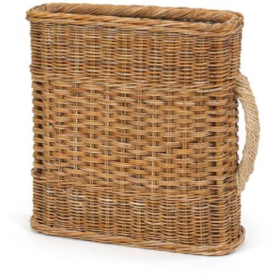 French Country Walking Cane Basket